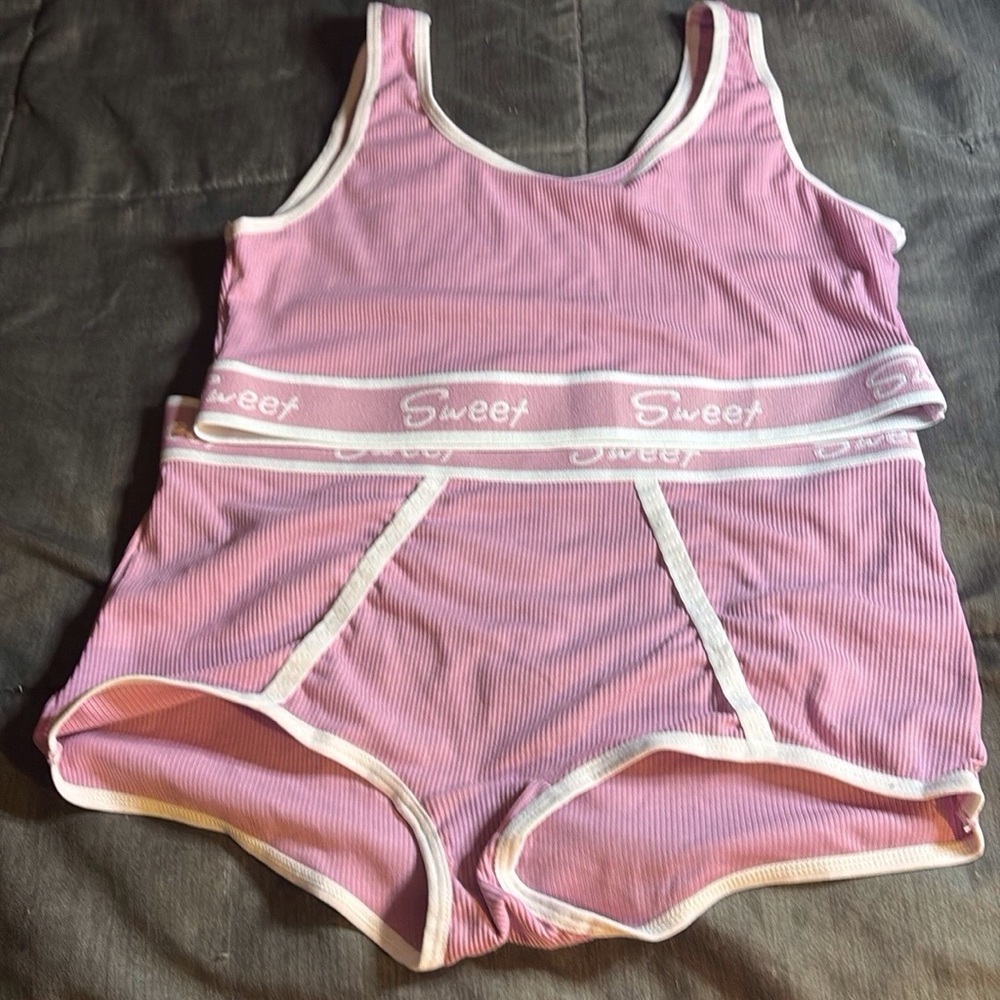 2pc bra boy short sets
